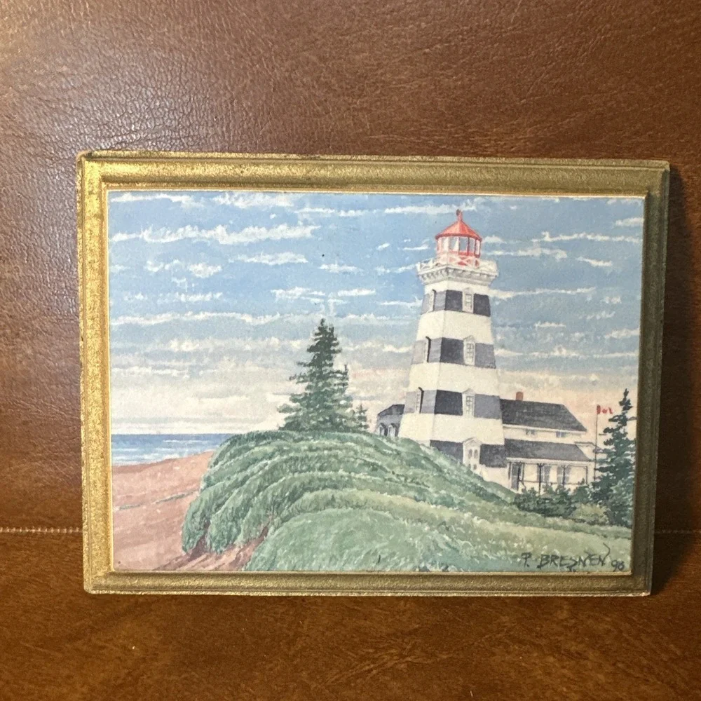 West Point Lighthouse, Prince Edward Island By Peter Benson Studios In 96 6x4.5